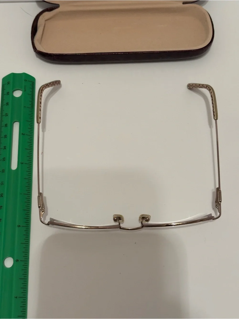 Coach Nadine (120) Taupe 52 17 135mm Oval Womens Eyeglasses Frames Brown + Case